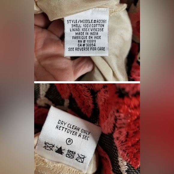 Yoana Baraschi for Anthropologie, embroidered dress, sz 8 - Picture 5 of 8